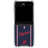 NBA Los Angeles Clippers Distressed Red Galaxy Z Flip6 Clear Case
